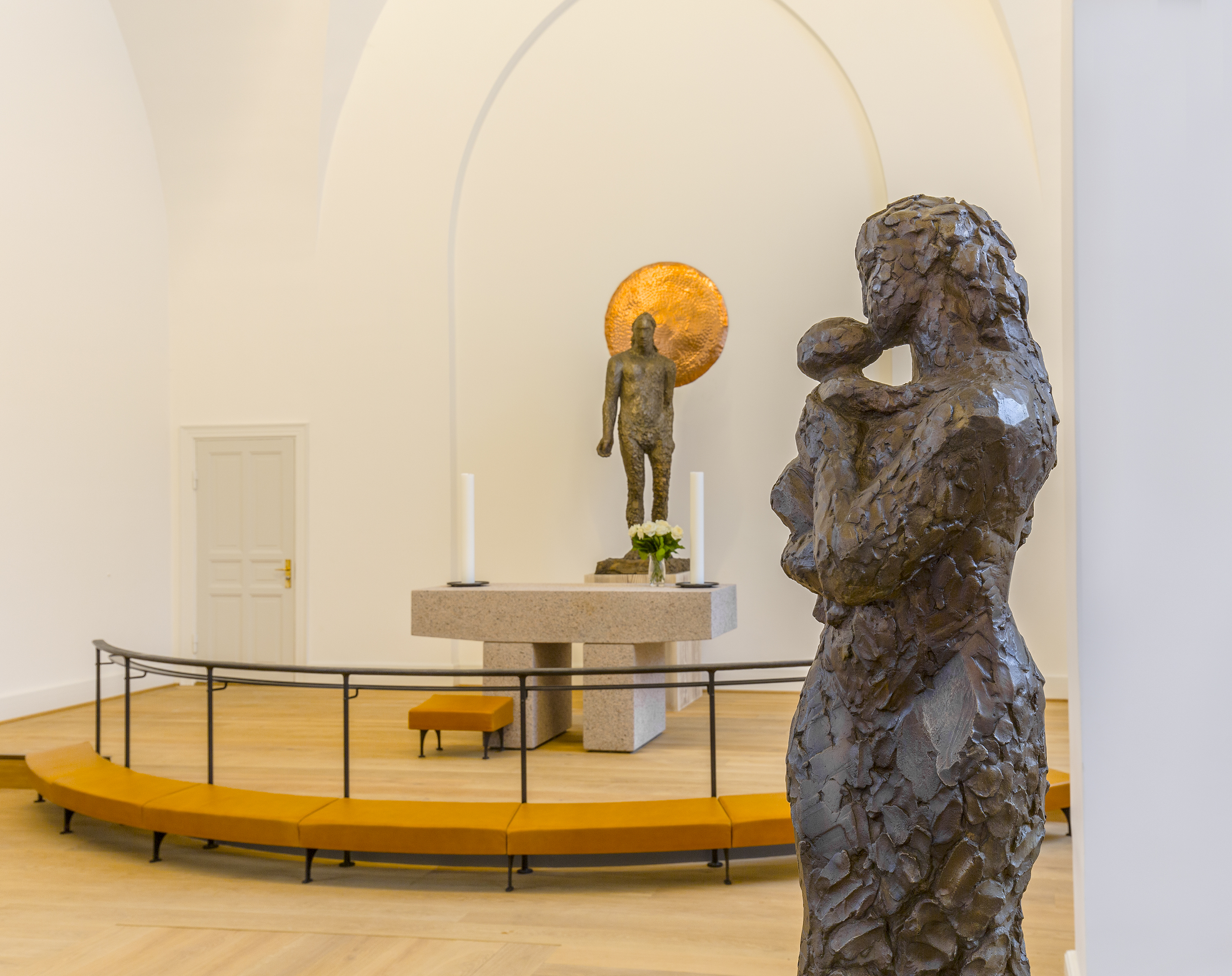 Billedet viser en skulptur